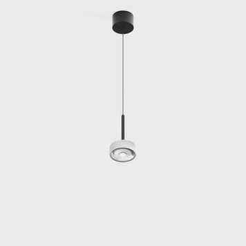Світильник LTX SOL MINI P, D75мм, H135мм, 7W LED, 24&ordm;, 4000K, IP20, чорний/білий (03.7530.7.940.BK/WHG) 3301 фото